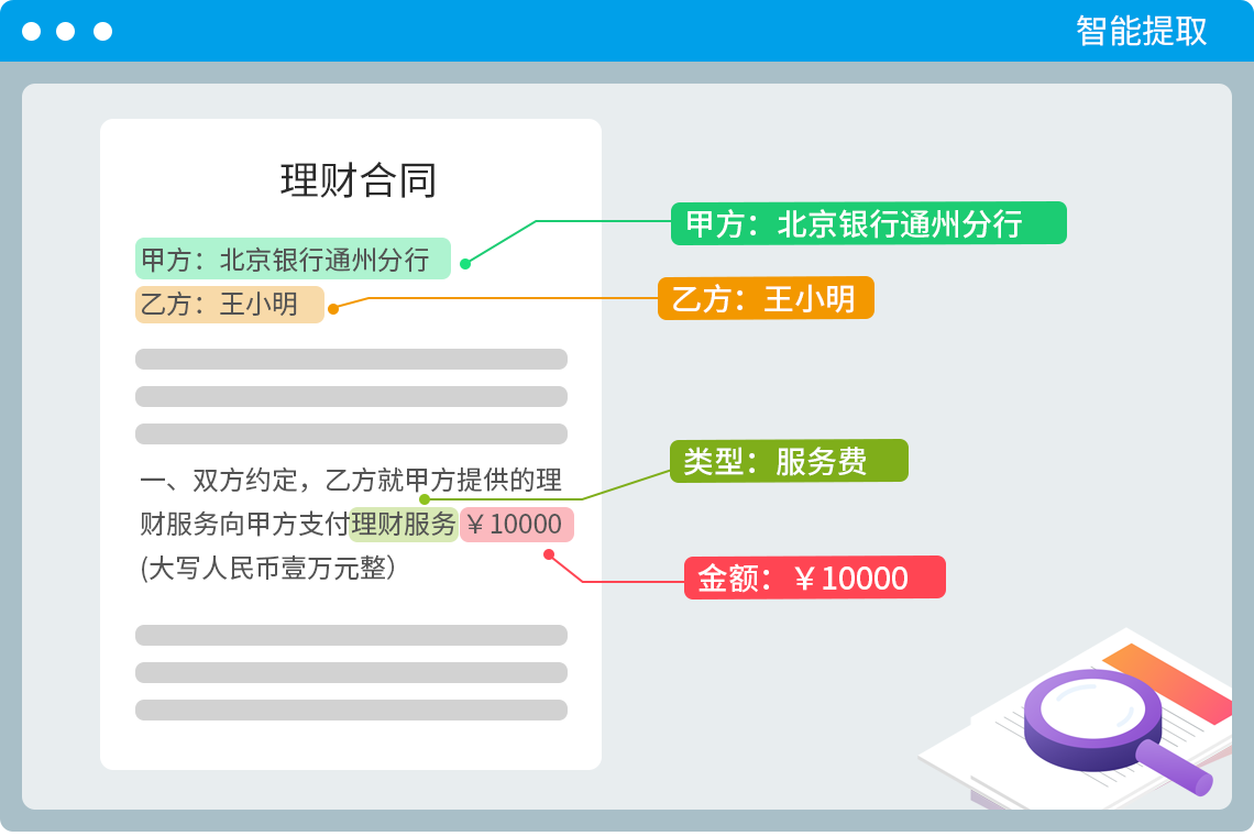 信息智能提取 让审阅过程更高效